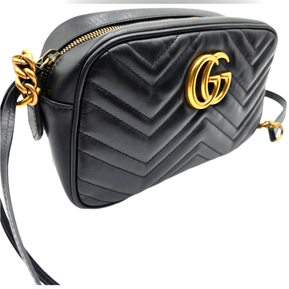 COA Included -  Gucci Shoulder Bag / Crossbody GG Marmont - Picture 5 of 14